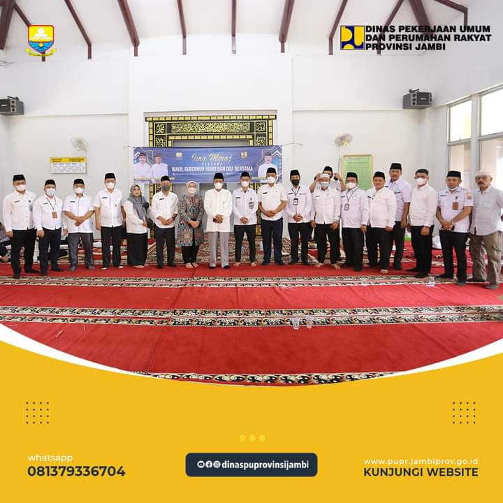 Peringati Isra’Mi’raj Nabi Besar Muhammad SAW, Abdullah Sani Ajak Pegawai dan Karyawan Dinas PUPR Untuk Meneladani Sifat Rasulullah