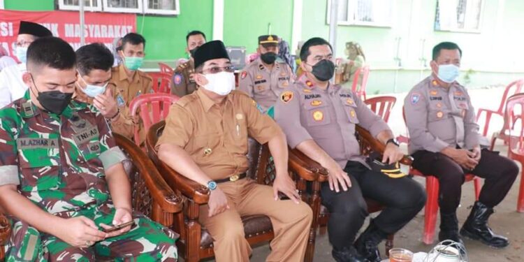 Kejar Target Vaksinasi Lansia dan Anak-anak, Bupati Tinjau Puskesmas II