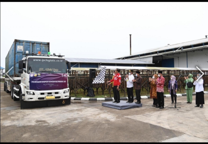 Presiden Jokowi Lepas Ekspor Pinang Biji dari Provinsi Jambi