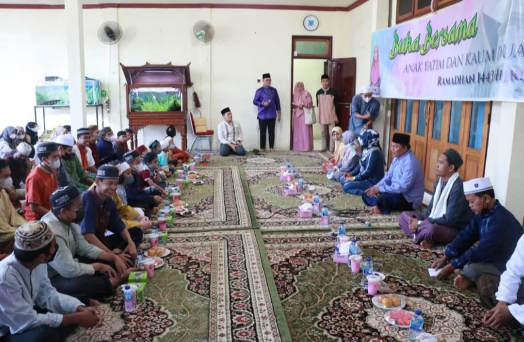 Wabup Hairan Gelar Silahturahmi Bersama Anak Yatim Piatu dan Kaum Duafa