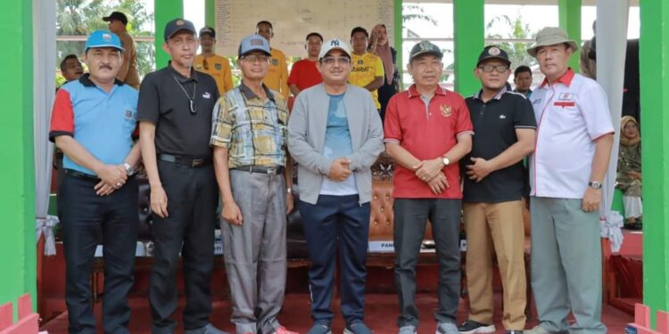 Anggota DPRD Tanjabbar Gelar Open Turnamen Sepak Bola Hamdani Cup Ke-VI Batang Asan