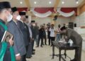 Lantik Enam Pejabat Eselon II, Bupati Pinta Dedikasi, Loyalitas dan Kinerja Tinggi
