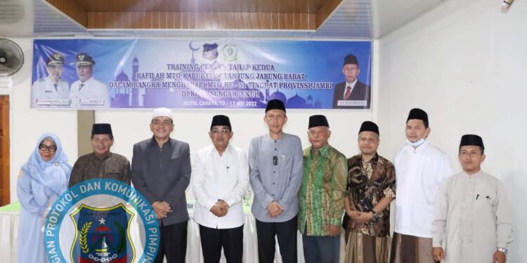 Hadapi MTQ Sungai Penuh, Bupati Buka Training Center Tahap II Kafilah Tanjabbar