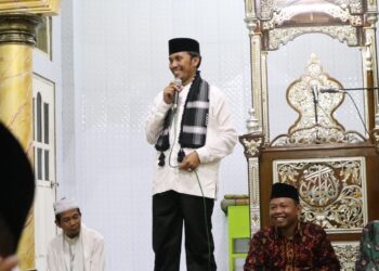 Safari Ramadhan di Batanghari, Ketua DPRD Edi Purwanto Cek Pembangunan Turap