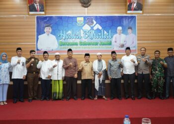 Halal Bi Halal di Tanjabbar, Al Haris Akan Bantu Tangani Permasalahan Listrik