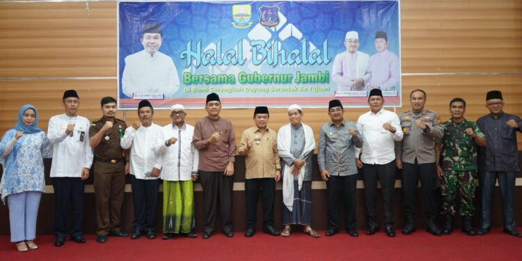 Halal Bi Halal di Tanjabbar, Al Haris Akan Bantu Tangani Permasalahan Listrik