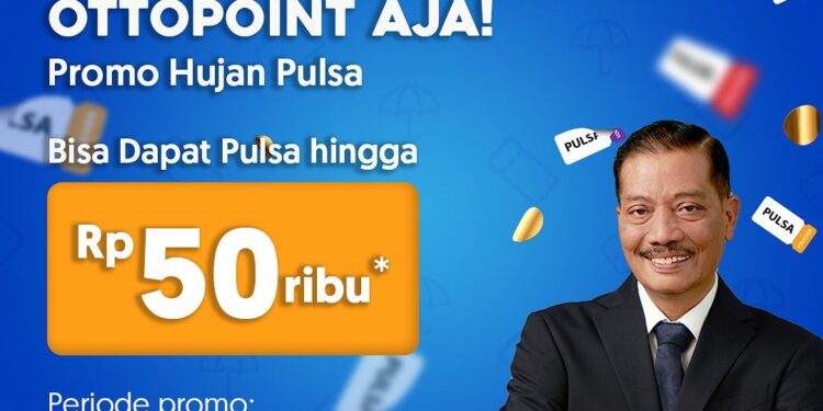 Bank Jambi Adakan (PHP) Promo Hujan Pulsa dari Ottopoint, Yuk Kepoin