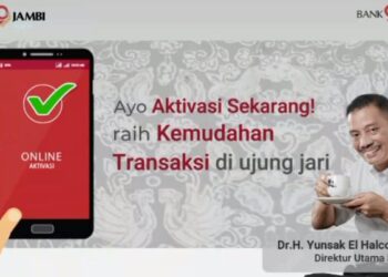 Keluarkan Aplikasi Mobile, Bank Jambi Terus Tumbuh Bersama Produk dan Layanan Terbaik