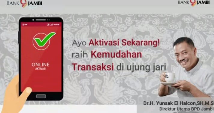 Keluarkan Aplikasi Mobile, Bank Jambi Terus Tumbuh Bersama Produk dan Layanan Terbaik