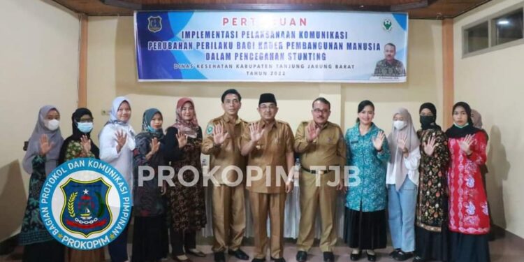 Bupati Tanjab Barat Buka Pertemuan Implementasi Pelaksanaan Komunikasi Perubahan Prilaku Bagi KPM