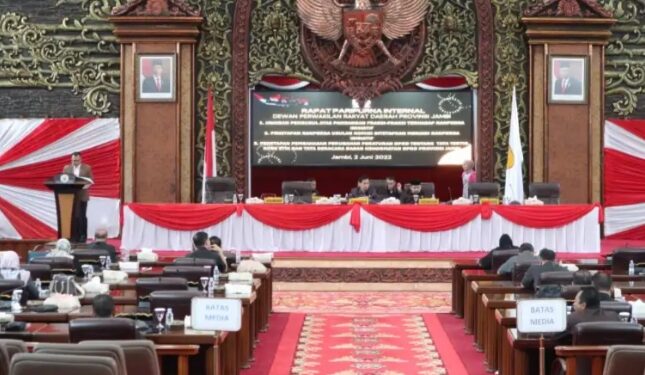 Bapemperda DPRD Provinsi Jambi Godok Terkait Ranperda Pendidikan Pancasila dan Wawasan Kebangsaan