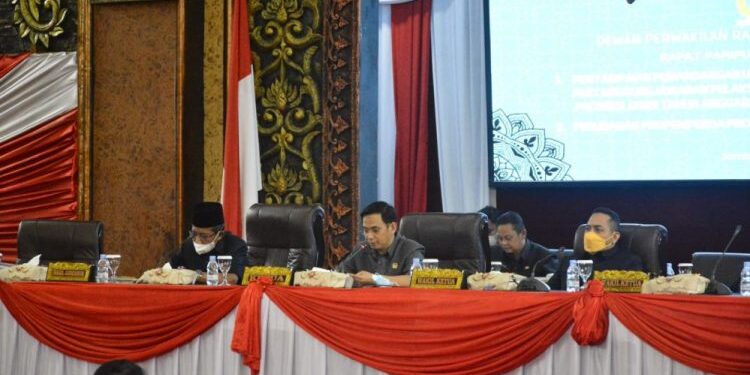 DPRD Provinsi Jambi Sepakati Perubahan Propemperda Jadi 14 Rancangan Perda