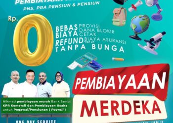 Sambut HUT RI, Bank Jambi Persembahkan Promo Istimewa dengan Keredit Merdeka