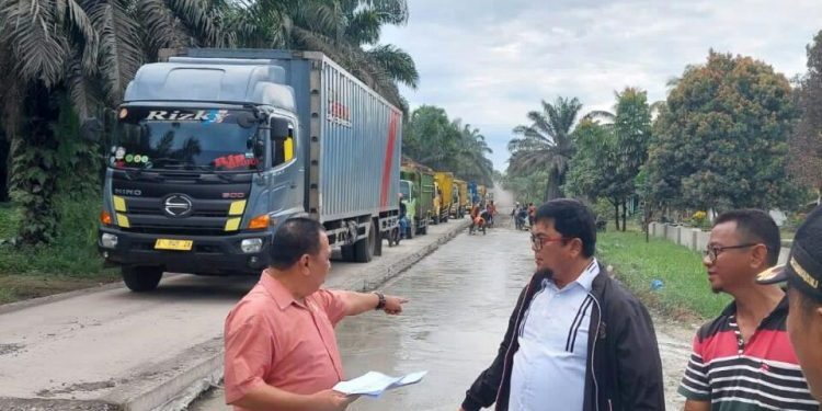 Komisi III DPRD Provinsi Jambi Cek Progres Pengerjaan Jalan Tempino-Bulian