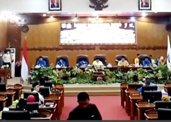 H. Abdullah Pimpin Rapat Paripurna Istimewa Peringatan Hari Jadi Ke-57 Tanjab Barat