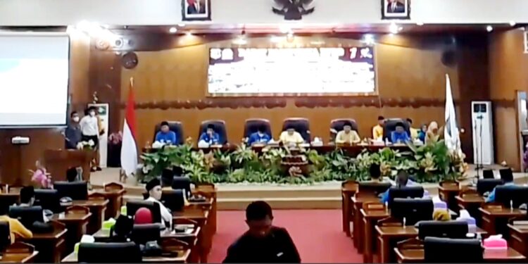 H. Abdullah Pimpin Rapat Paripurna Istimewa Peringatan Hari Jadi Ke-57 Tanjab Barat