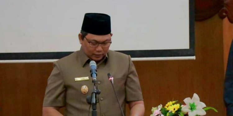 Hadiri Rapat Paripurna Ke-3 DPRD, Wabup Bacakan Tanggapan Bupati