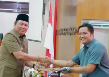 Wakil Ketua I DPRD Pimpin Rapat Paripurna Ketiga Dengar Tanggapan Bupati Terhadap Pandangan Fraksi