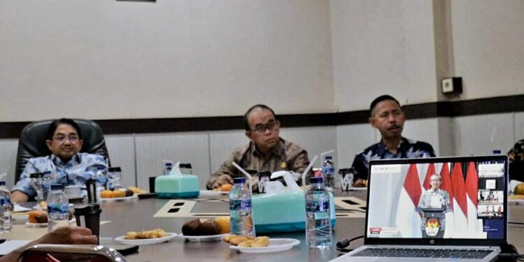 Anwar Sadat Ikuti Bincang Stranas Pencegahan Korupsi di Lingkungan BUMD