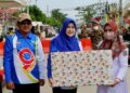 Bupati Bersama Ketua TP-PKK Ikuti Senam Sehat Peringati HAORNAS Ke-39 