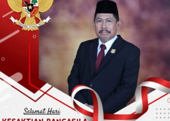 Ucapkan Selamat Hari Kesaktian Pancasila, Ketua DPRD Pesan Gerakkan Aksi Positif Untuk NKRI