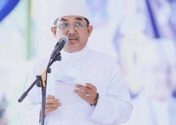 Bupati Tanjab.Barat Hadiri Tabligh Akbar Haul Syekh Abdul Qadir Al-Jailani