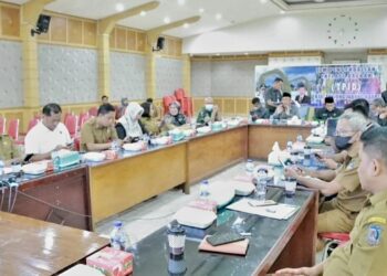 Agus Sanusi Ikuti Rakornas Pengendalian Inflasi Daerah Tahun 2022 Secara Virtual