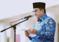 Bupati Anwar Sadat Pimpin Upacara Peringatan HUT KORPRI ke-51 Tahun 2022