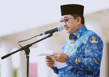 Bupati Anwar Sadat Pimpin Upacara Peringatan HUT KORPRI ke-51 Tahun 2022