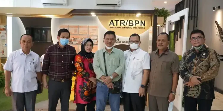 Bahas Ranperda RTRW, Pansus III DPRD Jambi Konsultasi ke Kementrian ATR/BPN
