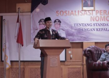 Buka Sosialisasi SLIP Desa di Merangin, Ketua DPRD Ajak Kades Libatkan Partisipasi Publik Susun APBDes