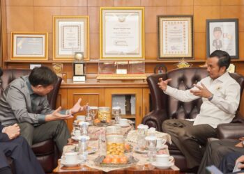 Terima Dubes Singapura, Edi Purwanto Diskusikan Masalah Karhutla, Merit Sistem dan Potensi Wisata Jambi