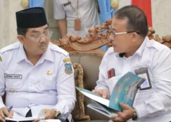 Didampingi Kadinkes, Bupati Ikuti Rakernas Banggakencana dan Percepatan Penurunan Stunting