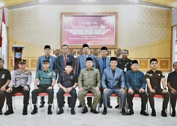 Ketua DPRD Tanjabbar Hadiri Pelantikan 65 Anggota Panitia Pengawas Kecamatan 