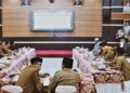 Anwar Sadat Ikuti Rakornas Pengendalian Inflasi Tahun 2023 Secara Virtual