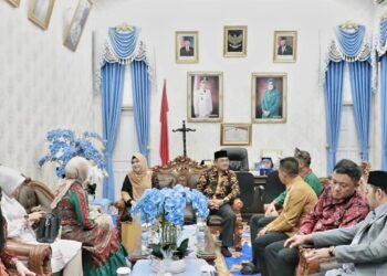 Bupati Anwar Sadat Hadiri Malam Pisah Sambut Kapolres Tanjab Barat