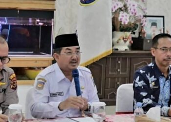 Bupati Anwar Sadat Ikuti Rakor Inspektur Daerah Se-Indonesia Secara Virtual