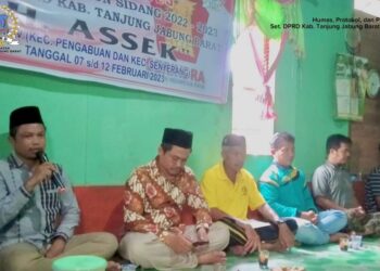 H. Assek : Reses Selain Tampung Aspirasi Masyarakat Akan Lihat Hasil Pekerjaan APBD 2022