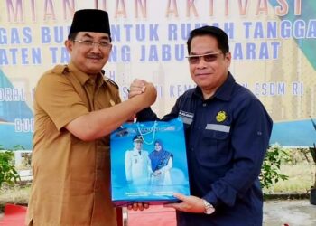 Bupati Anwar Sadat Resmikan Aktivasi Jargas SR Untuk 3405 Rumah Tangga 