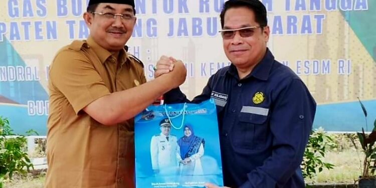 Bupati Anwar Sadat Resmikan Aktivasi Jargas SR Untuk 3405 Rumah Tangga 