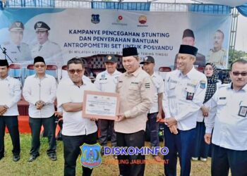 Wabup Hairan Hadiri Acara Kampanye Stunting di Kecamatan Betara