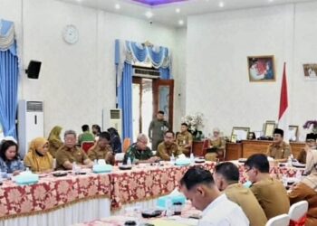 Anwar Sadat Tanjabbar Ikuti Rakor Pengendalian Inflasi Daerah Tahun 2023 Secara Virtual
