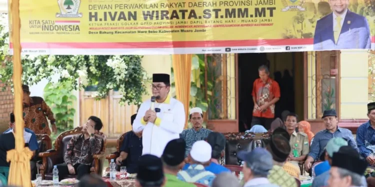 Reses DPRD Provinsi Jambi di Desa Bakung, Masyarakat Keluhkan Jalan Rusak