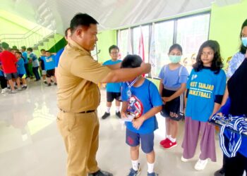 Dinas PUPR Tanjabbar Gelar Tournament Basket Tahun 2023