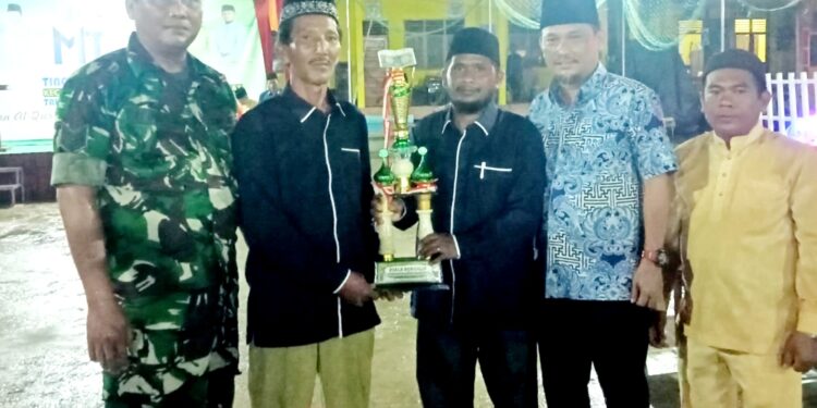 Ucok Mora Hadiri Penutupan MTQ Ke-10 Tingkat Desa Kemuning