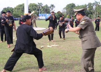 AL HARIS: SATPOL PP, DAMKAR DAN SATLINMAS HARUS TINGKATKAN KESIAPSIAGAAN