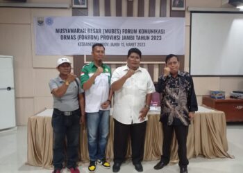 Adean Teguh ST.SH Terpilih Aklamasi Sebagai Ketua FORKOM Ormas 2023 -2028