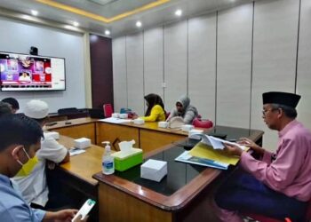 Sekda Agus Sanusi Ikuti Kegiatan FPK Secara Virtual