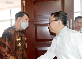 Wabup Hairan Audiensi Bersama Dirjen Penyelenggaraan Haji dan Umrah Kemenag-RI