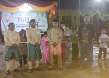 Gelar MTQ Ke-10, Pemdes Kemuning Beritakan Bantuan Anak-anak Kurang Mampu 